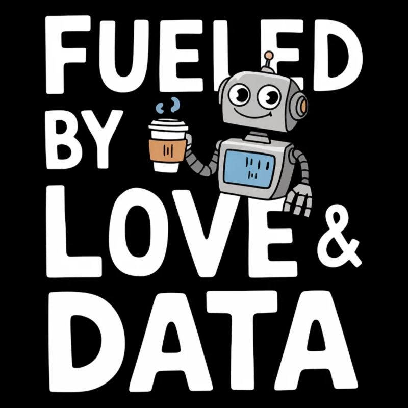 Alimenté par l’amour et la conception de robots de données