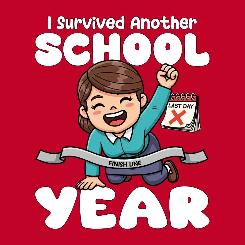 I SURVIVED ANOTHER SCHOOL YEAR - TEACHER GIFT