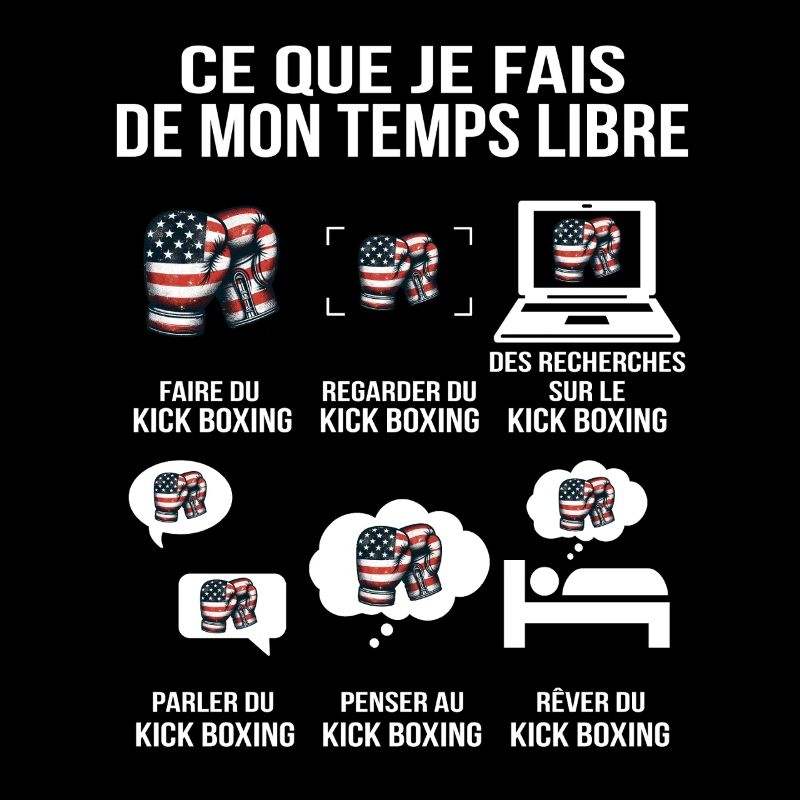 Ce que je fais de mon temps libre Boxe americaine
