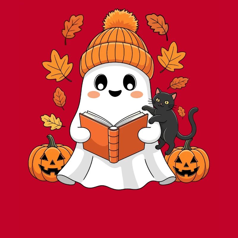 Herbstgeist Leseabend mit Katze