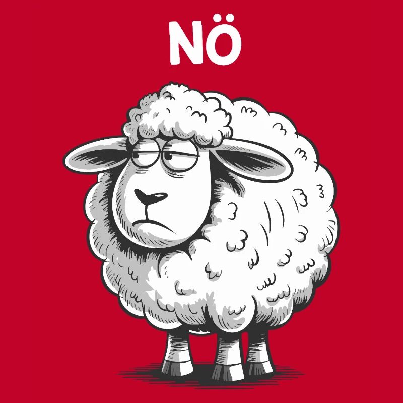 Lower Austria – Grumpy Sheep Humor Design