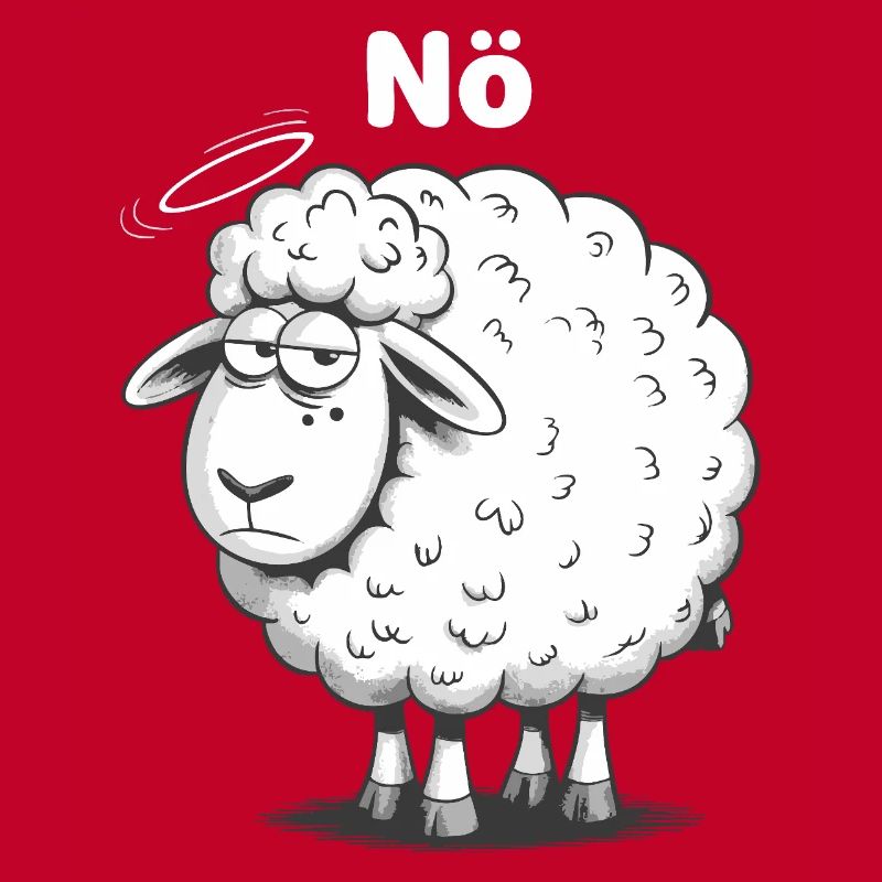 Basse-Autriche – Grumpy Sheep Humour Design