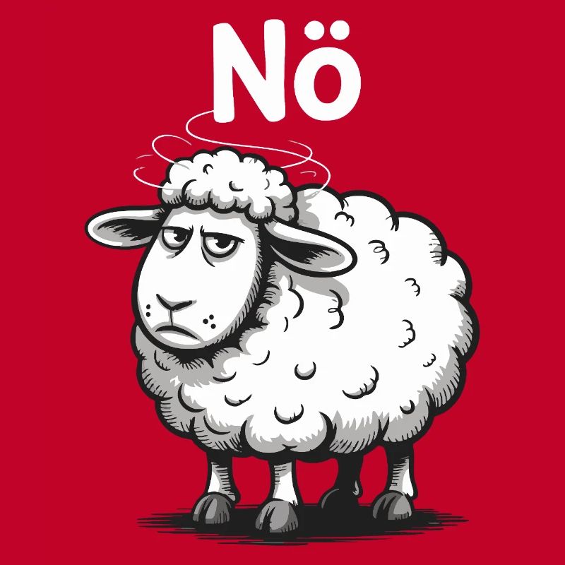 Lower Austria – Grumpy Sheep Humor Design