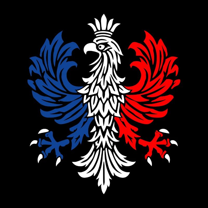 Tricolor Eagle Emblem