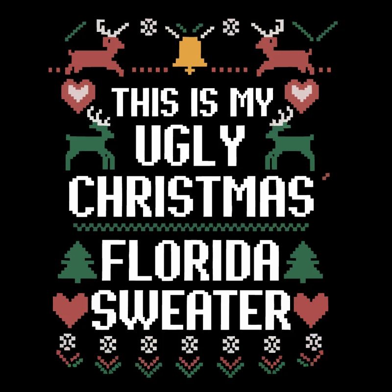 Pull de Noël laid de Floride