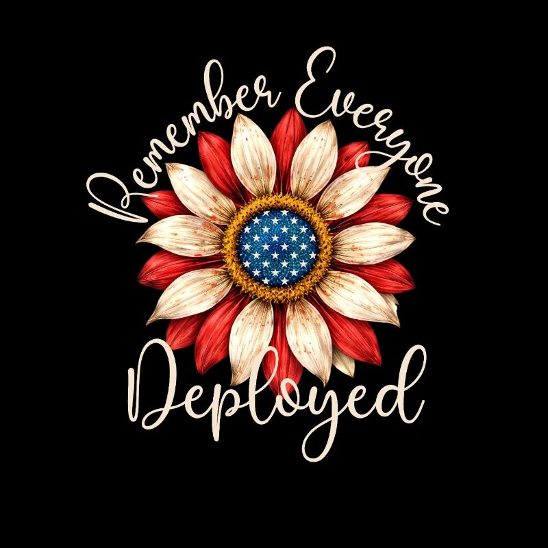 Remember Everyone Deployed RED Friday Troops
