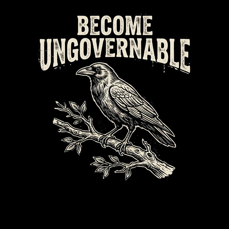 Devenir un corbeau drôle ingérable