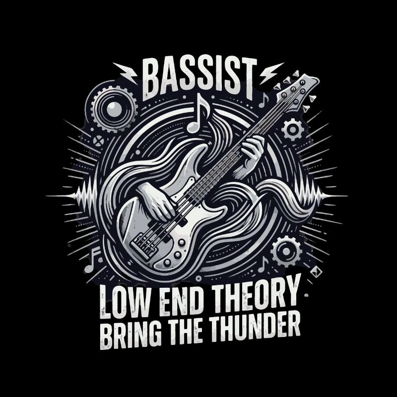 Bassist Low End Thunder