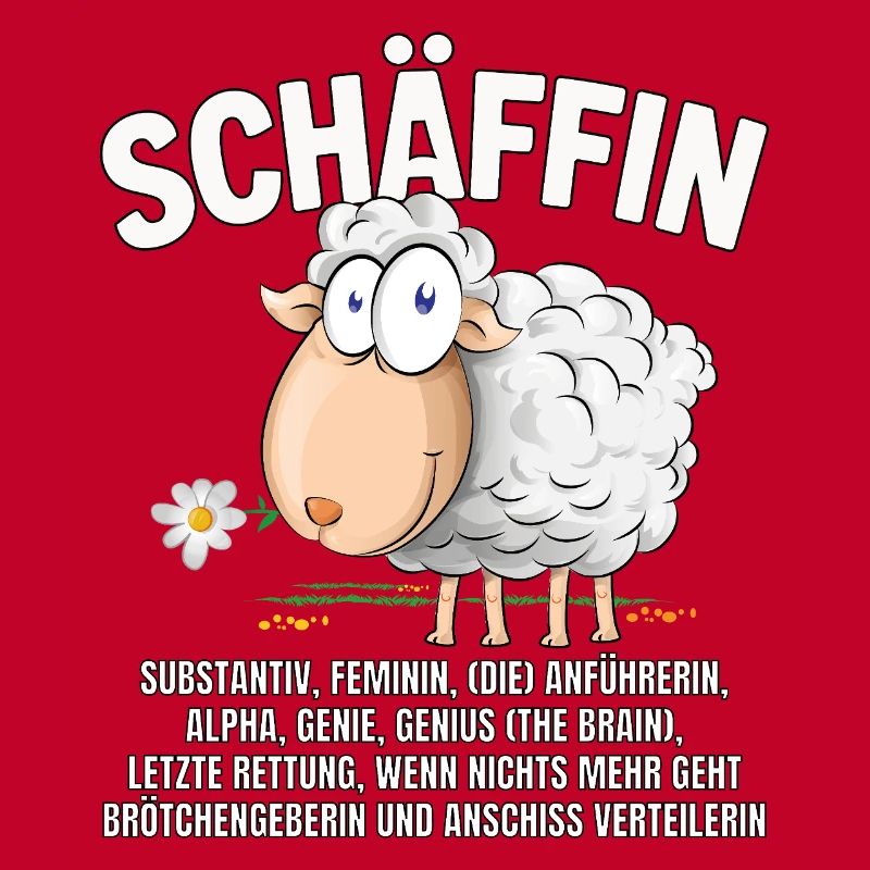 Schäffin - Alpha Schaf mit Sonnenbrille