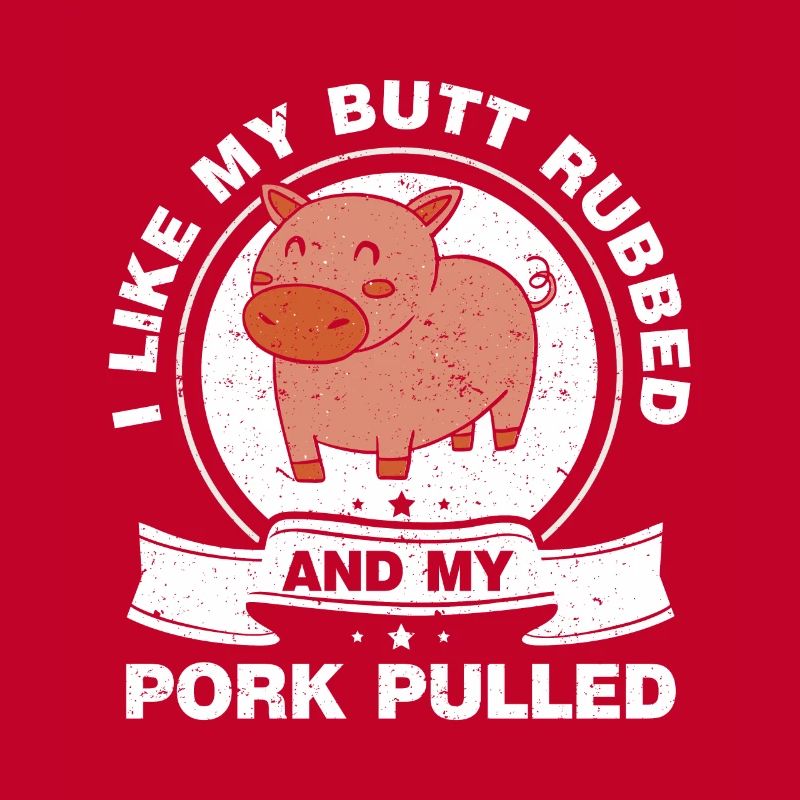 BBQ Pulled Pork Schwein Grill