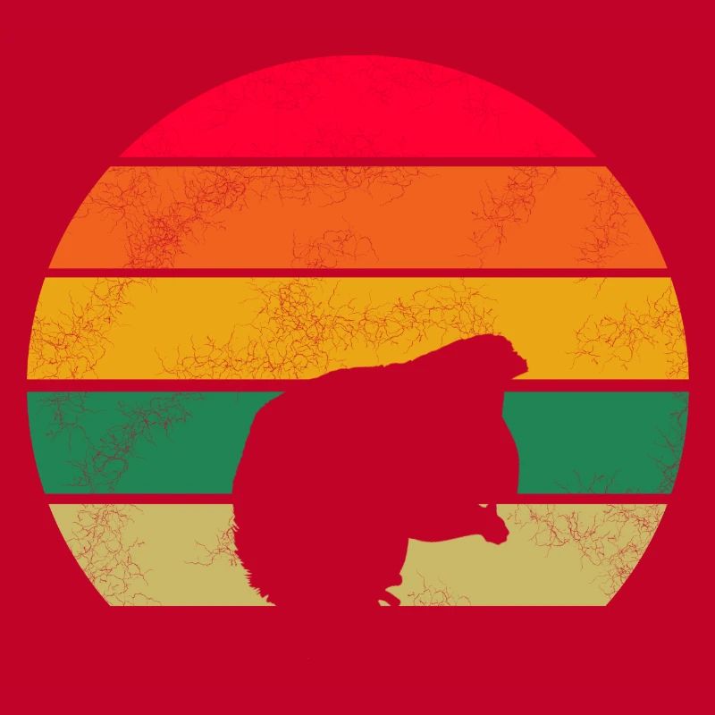 Retro Eichhörnchen