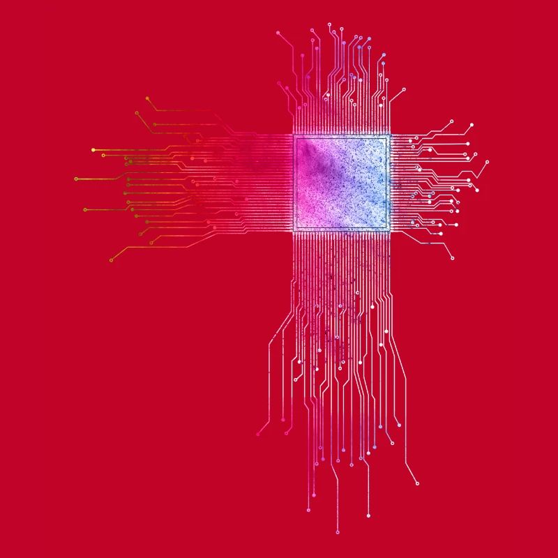 Programmierer CPU Motiv