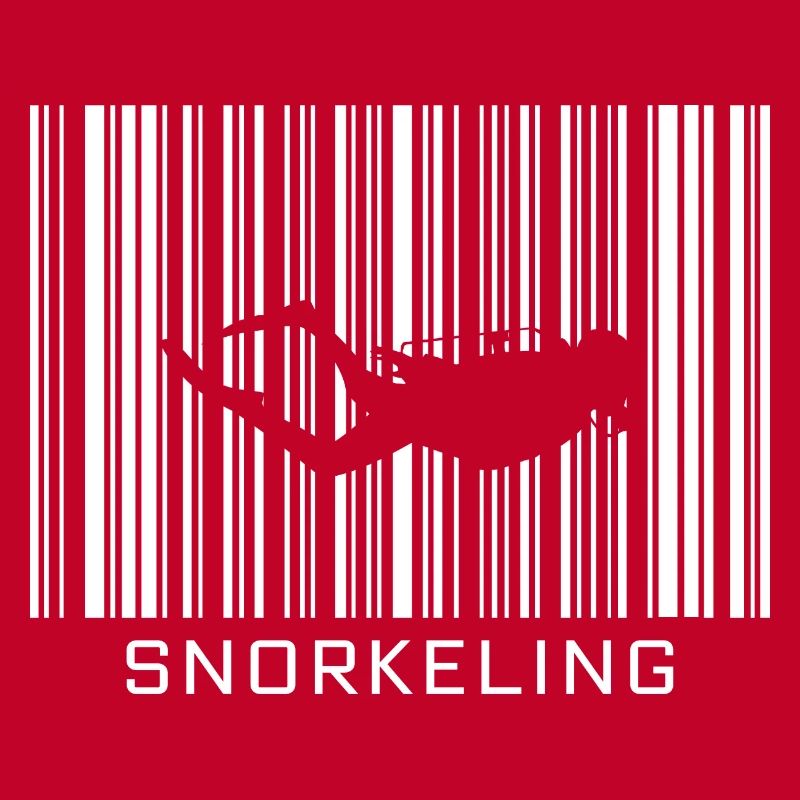 Schnorcheln Hobby mit Barcode
