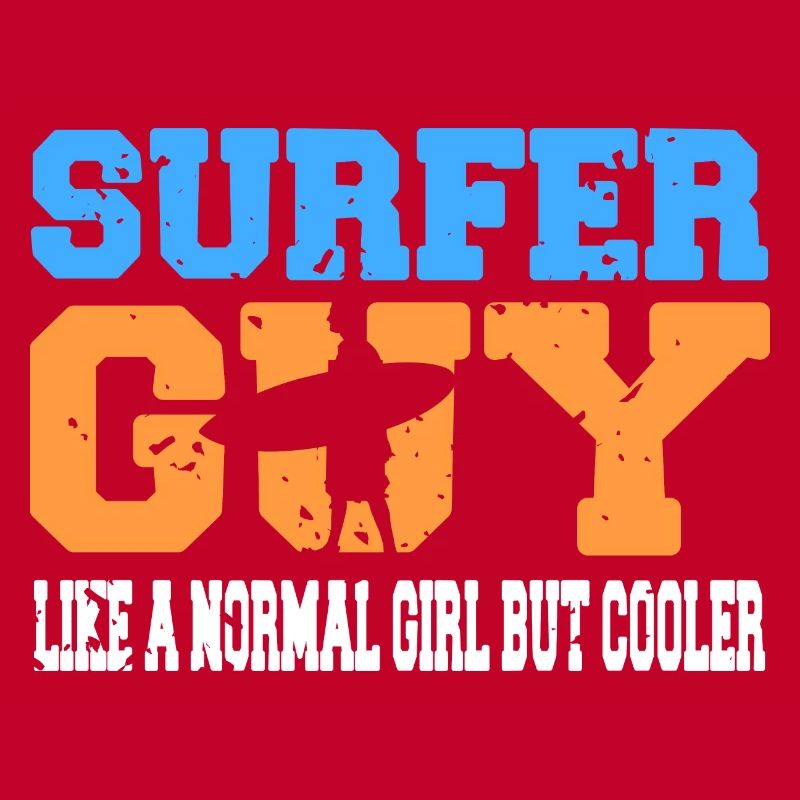 Surfeur guy comme un gars normal mais plus cool présent