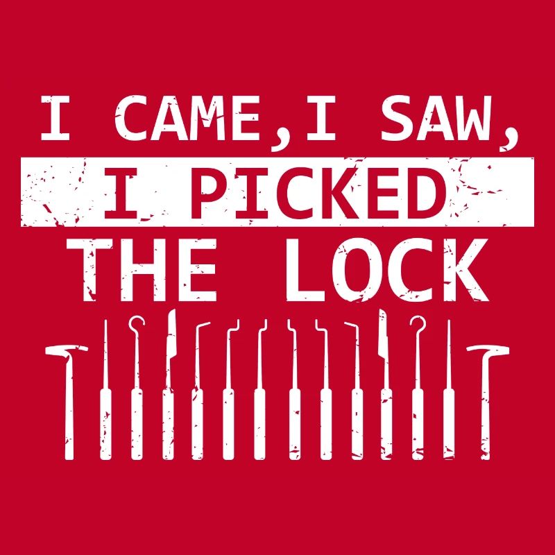 Lock Picking Locking Technician Schlossdienst Design