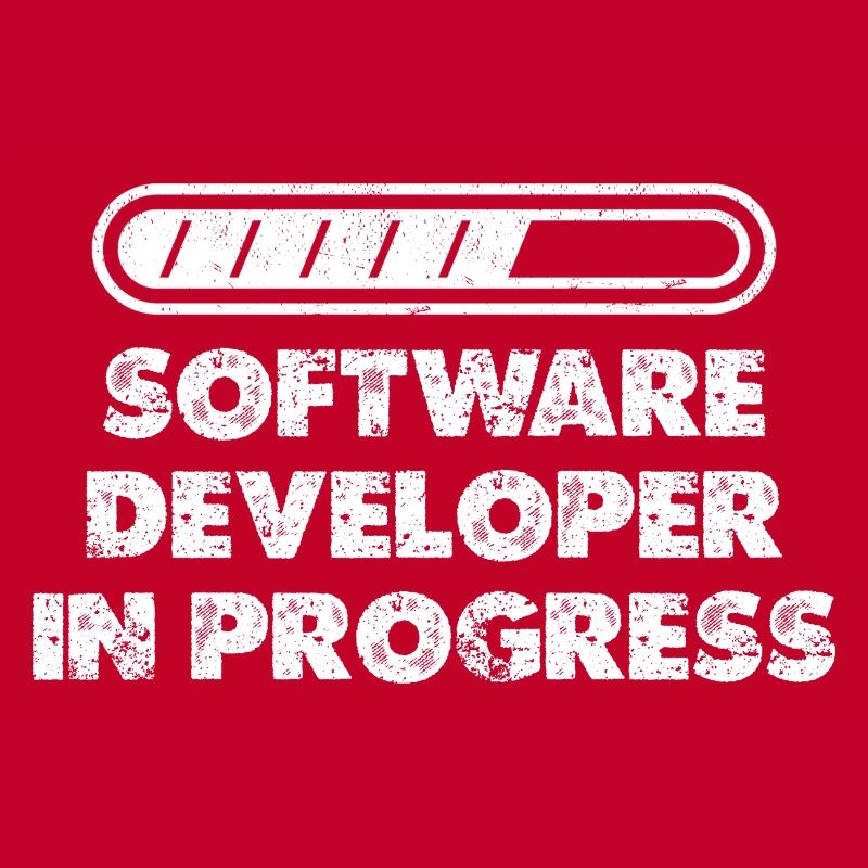 Software-Entwickler In Progress Liebhaber Computer
