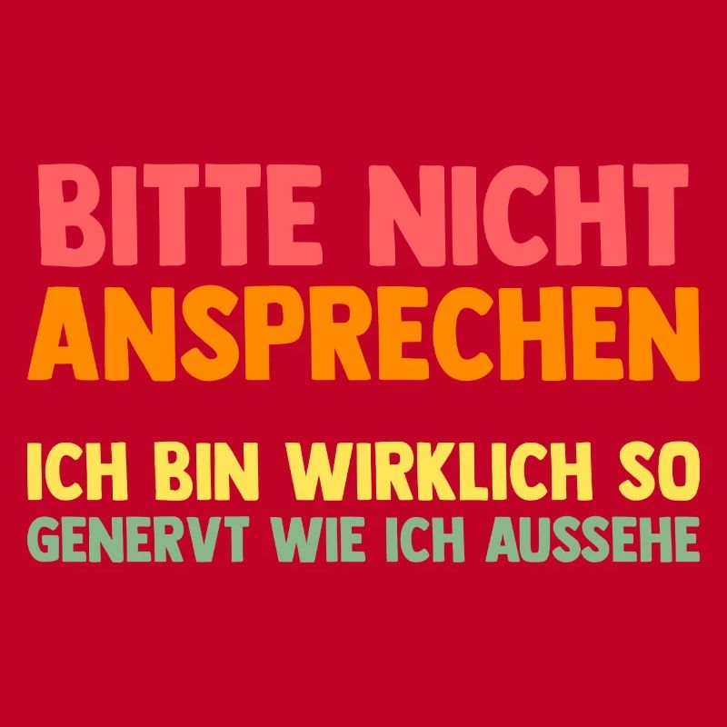 Bitte Nicht Ansprechen