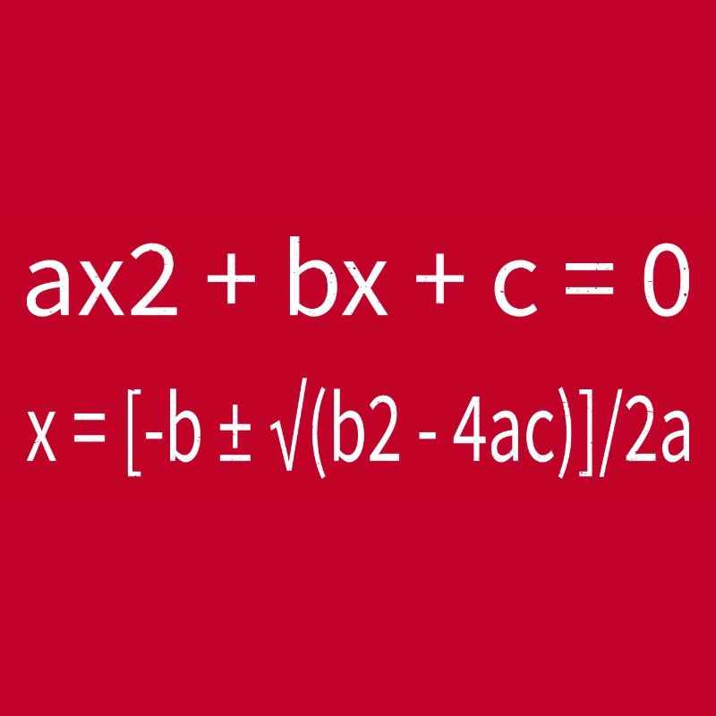 Quadratic Formula For Math Class 11