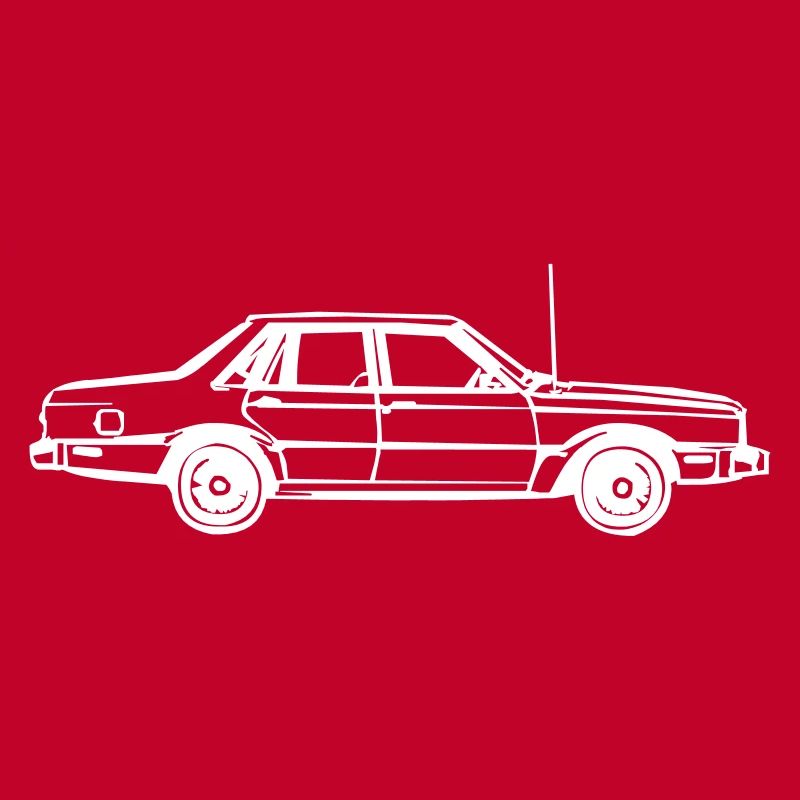 Auto mit einer Antenne
