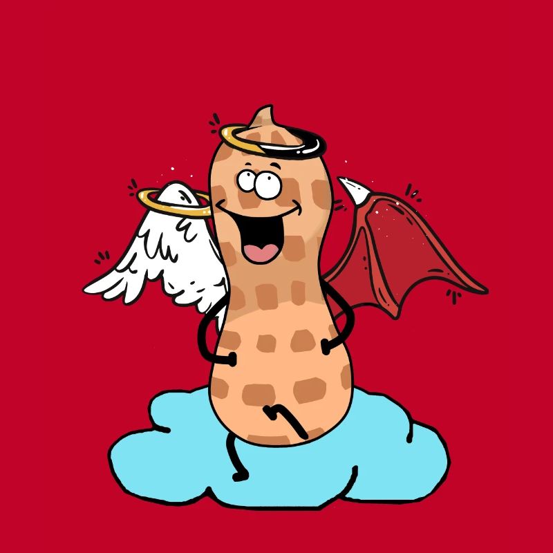 Celestial Peanut Angel Little Devil Cloud Nut