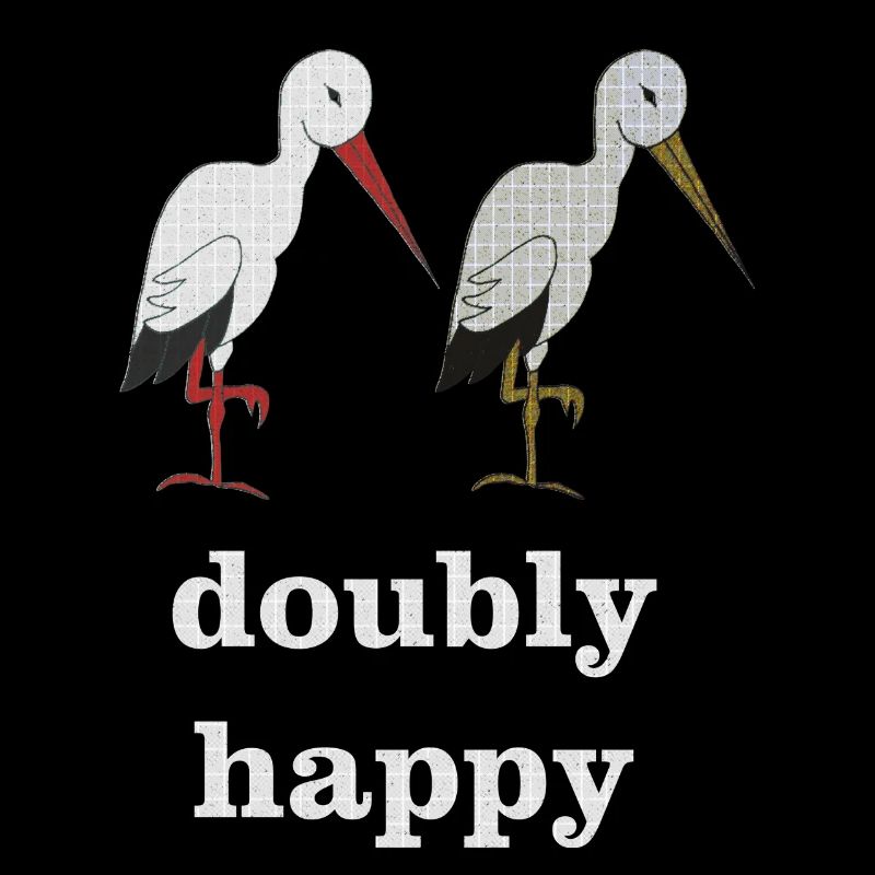 cigogne doublement heureuse