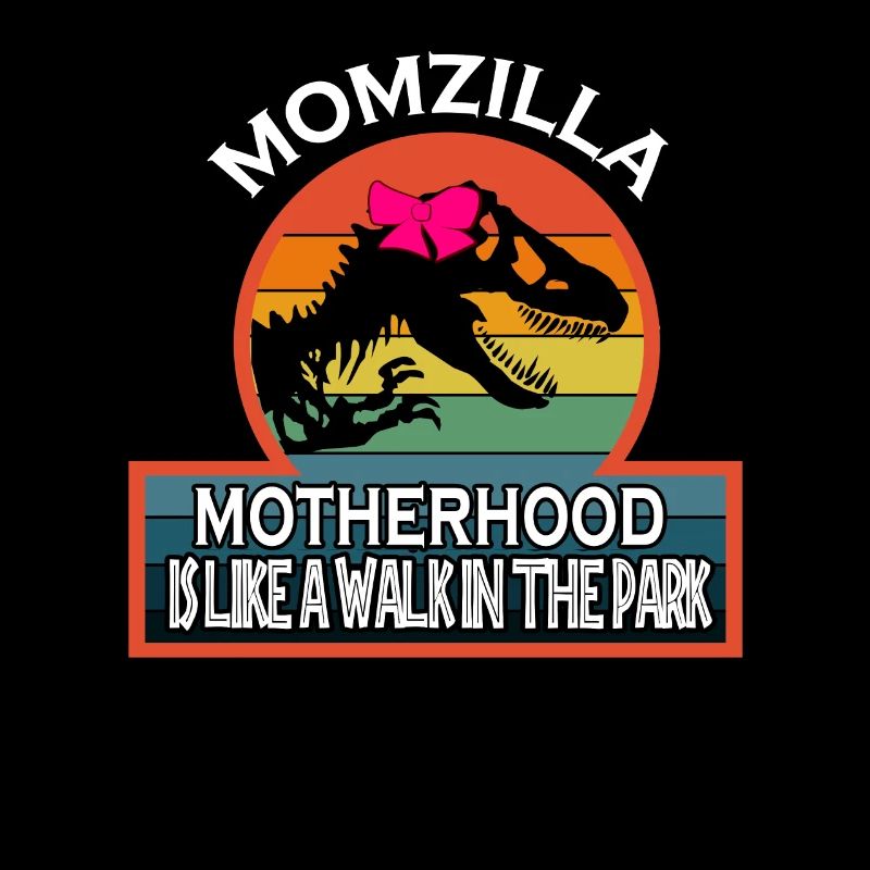La maternité de Momzilla comme une promenade dans le parc