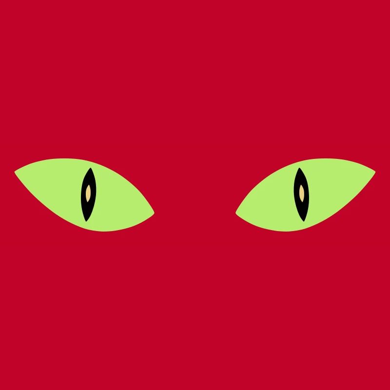 ★ Couleurs de conception modifiables ★ Deux yeux de chat