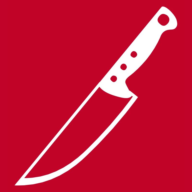 Langes scharfes Messer