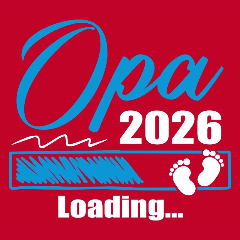 Werdender Opa 2026 Opa loading Geschenk Männer