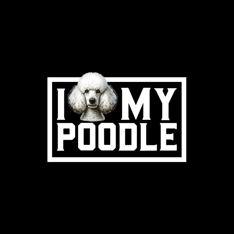 J’adore mon caniche