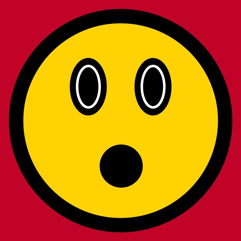 Émoticône perplexe - Symbole d’image - Stroke Face