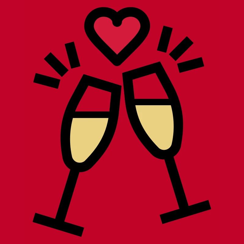 oder Sekt zum Valentinstag
