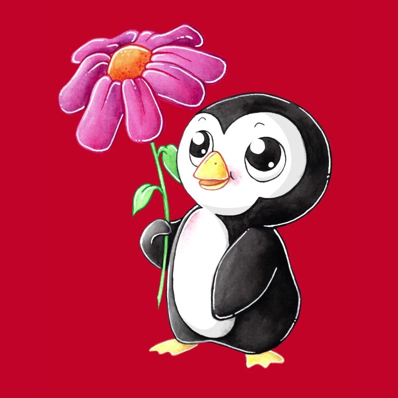 Putziger Comic Pinguin