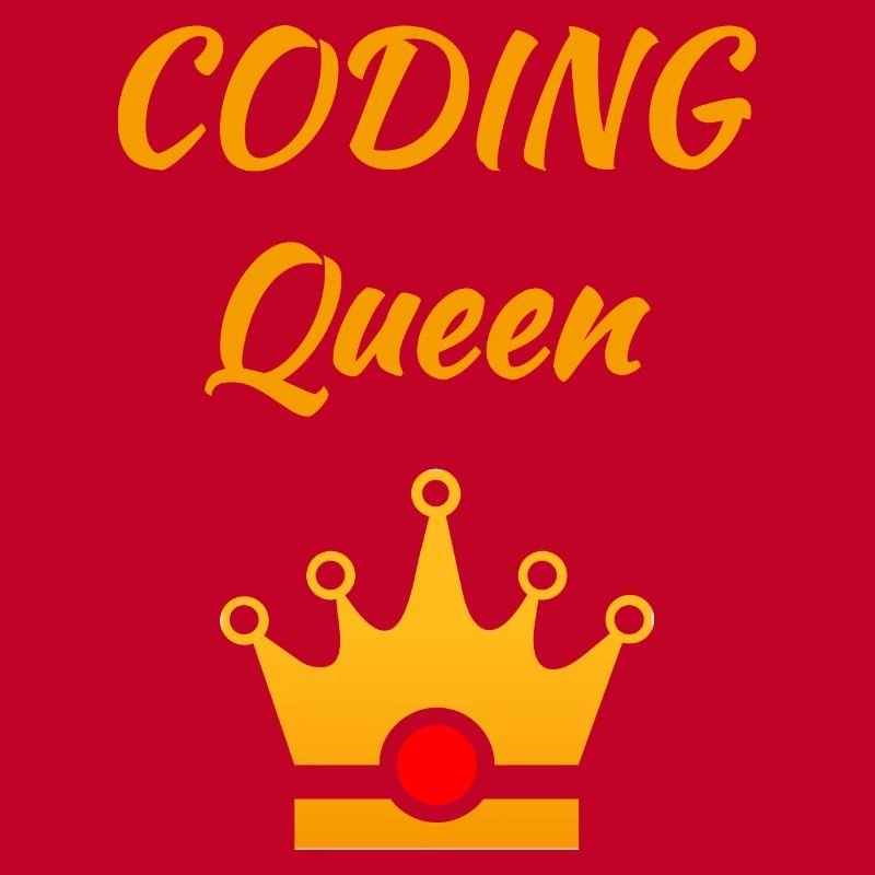 Coding Queen reine programmeur femme software