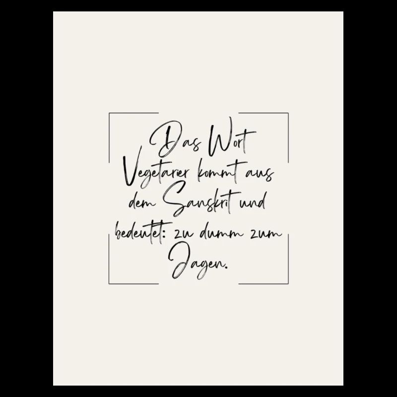 Der Vegetarier