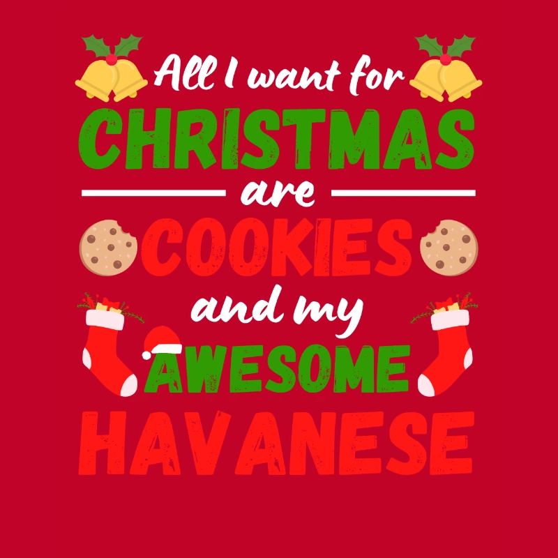 Christmas Havanese Biscuits