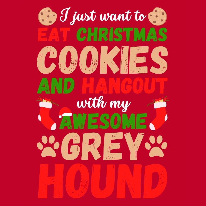 Biscuits lévriers de Noël
