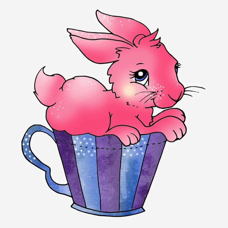 Spreadshirt Lapin de Pâques en cup2