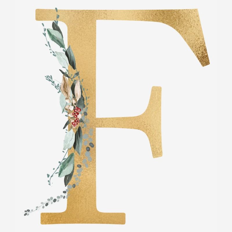 Customizable Monogram F