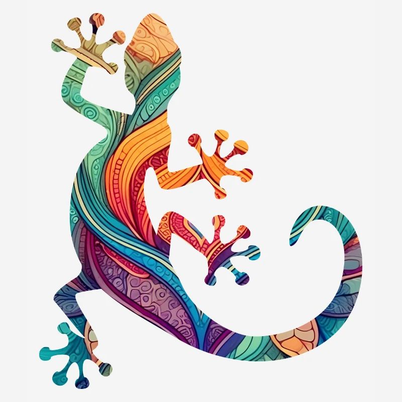 Mandala Gecko