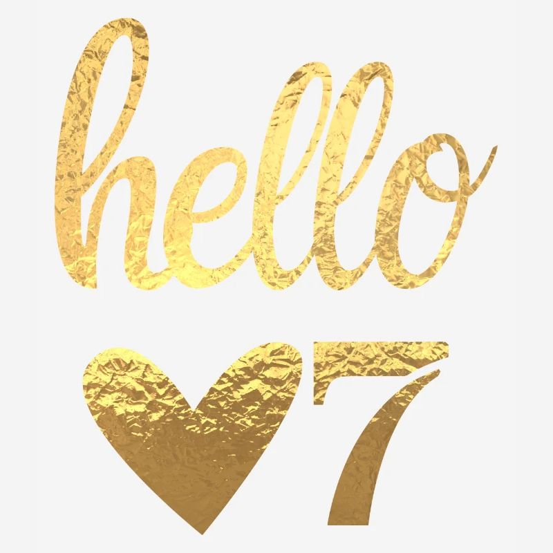 Hello 7 doré