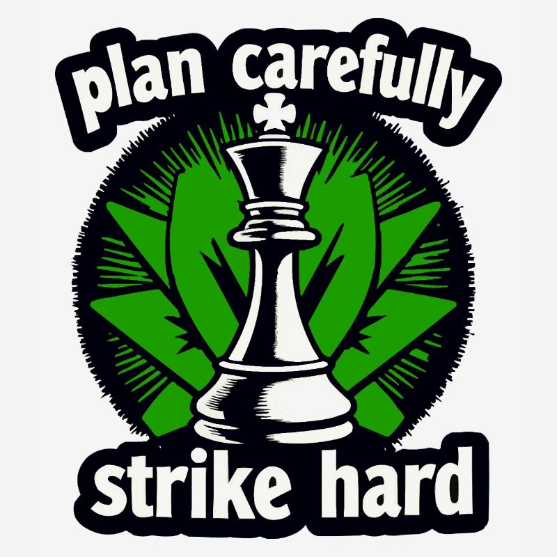 Schach plan carefully strike hard