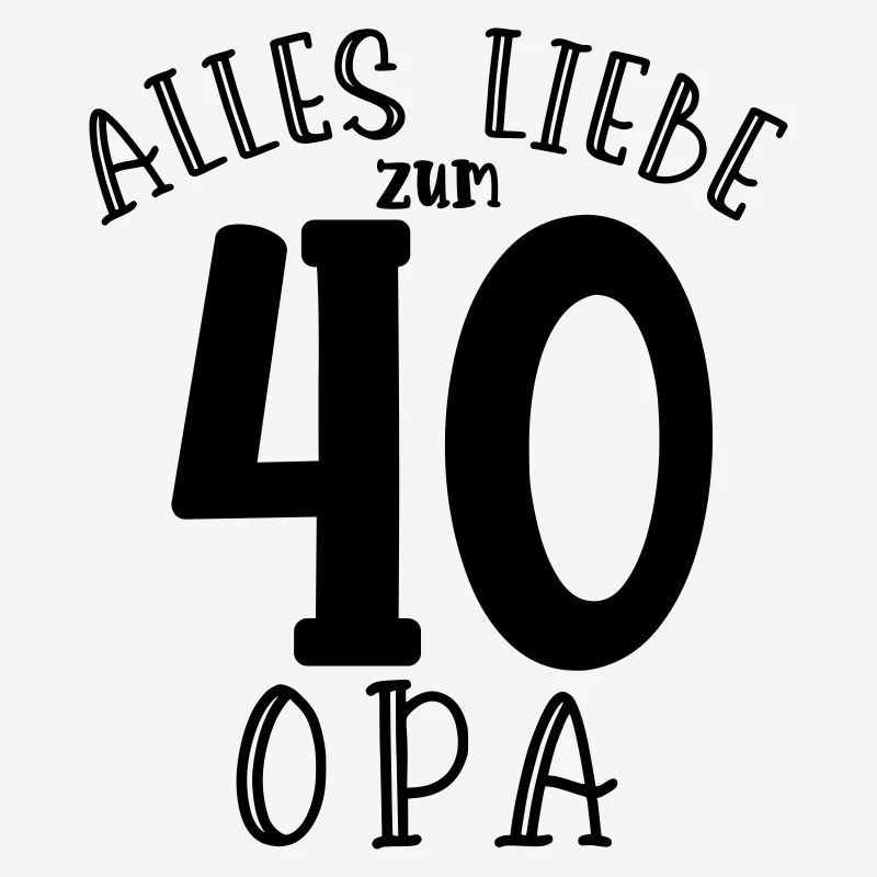 Joyeux 40e anniversaire Papi