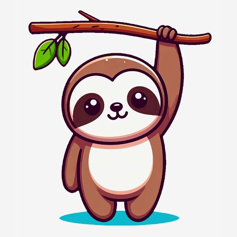 Cute Sloth (Chibi Comic)