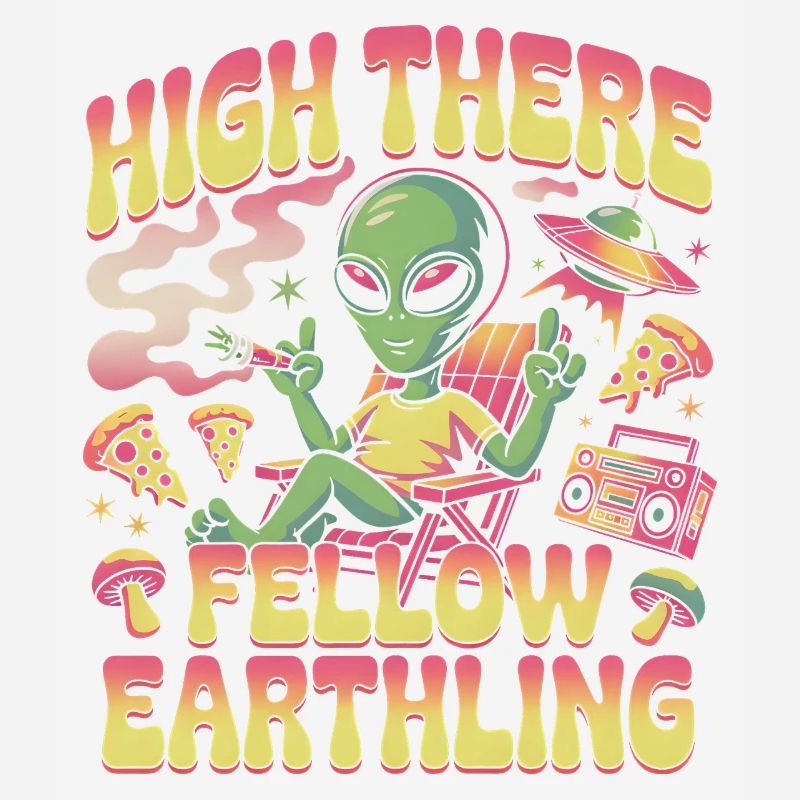 Hoch drauf, Mit-Erdling-Alien