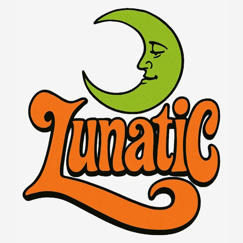 Lunatic Moon Retro Typography