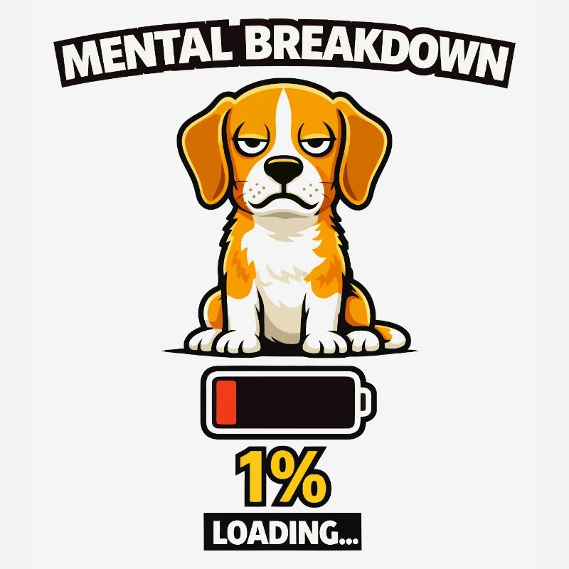 Mental Breakdown Beagle Loading