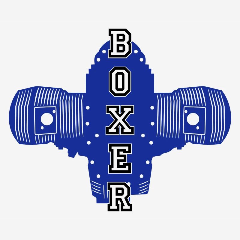 Boxer engine motorcycle motorcyclist biker engine