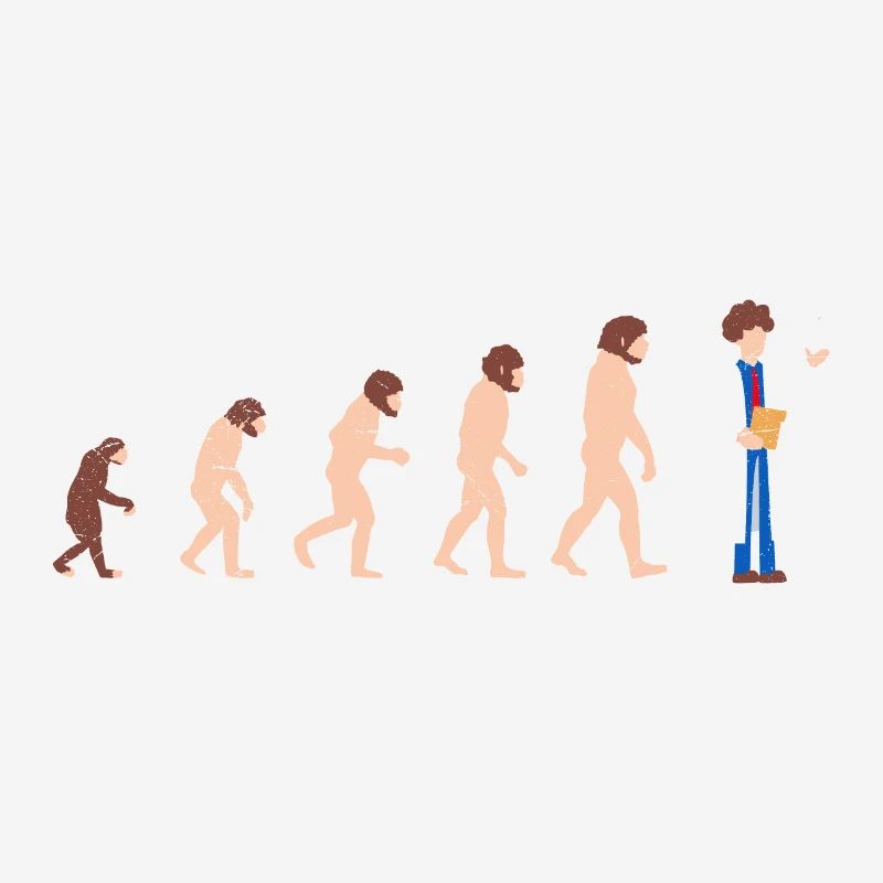 Evolution dentist Funny gift idea