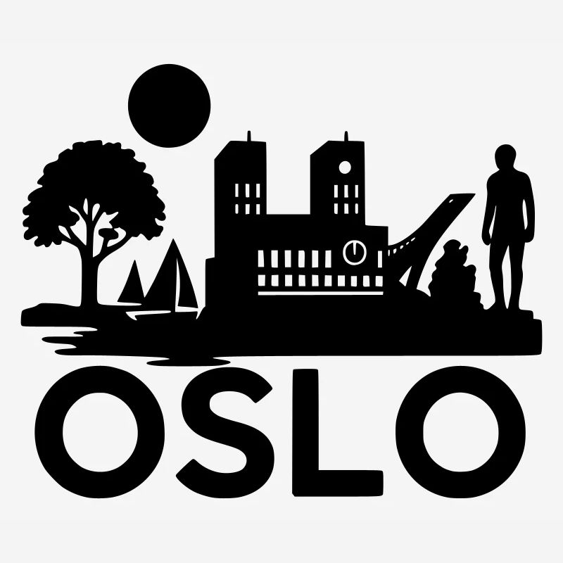 Oslo Silhouette Monuments